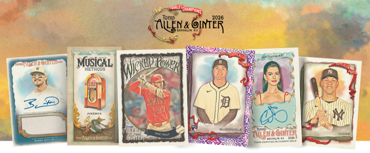 2026 Allen & Ginter: The Celebrity Cards, and What It Takes to Pull Them