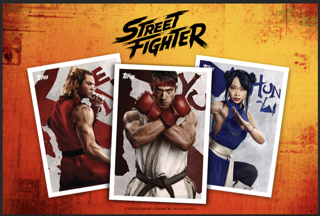 2026 Topps x Street Fighter: A 17-Card Set You Can Actually Finish