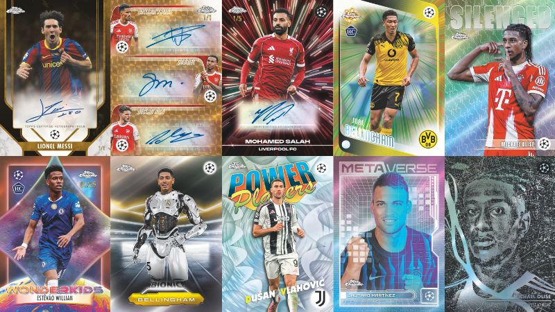 2025-26 Topps Chrome UEFA Club Competitions: Complete Release Guide