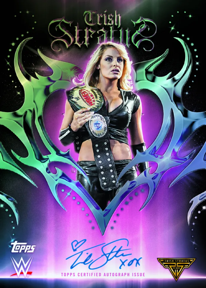 Chrome Autograph Card