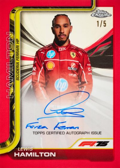 2025 Topps Chrome Formula 1