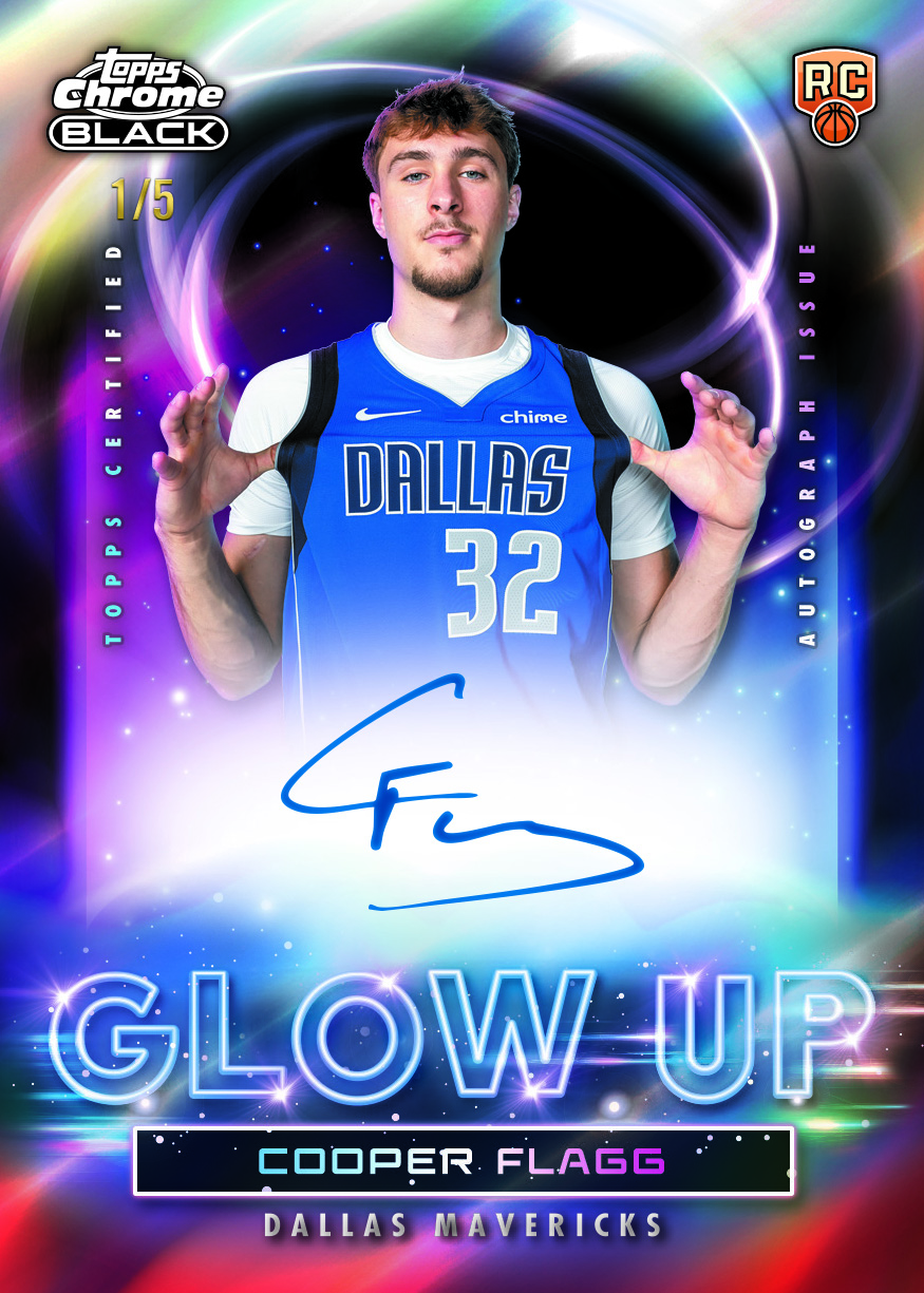 2025-26 Topps Chrome Black Basketball card 1