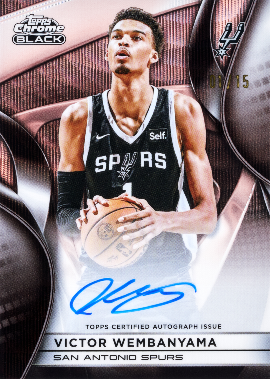 2025-26 Topps Chrome Black Basketball card 10