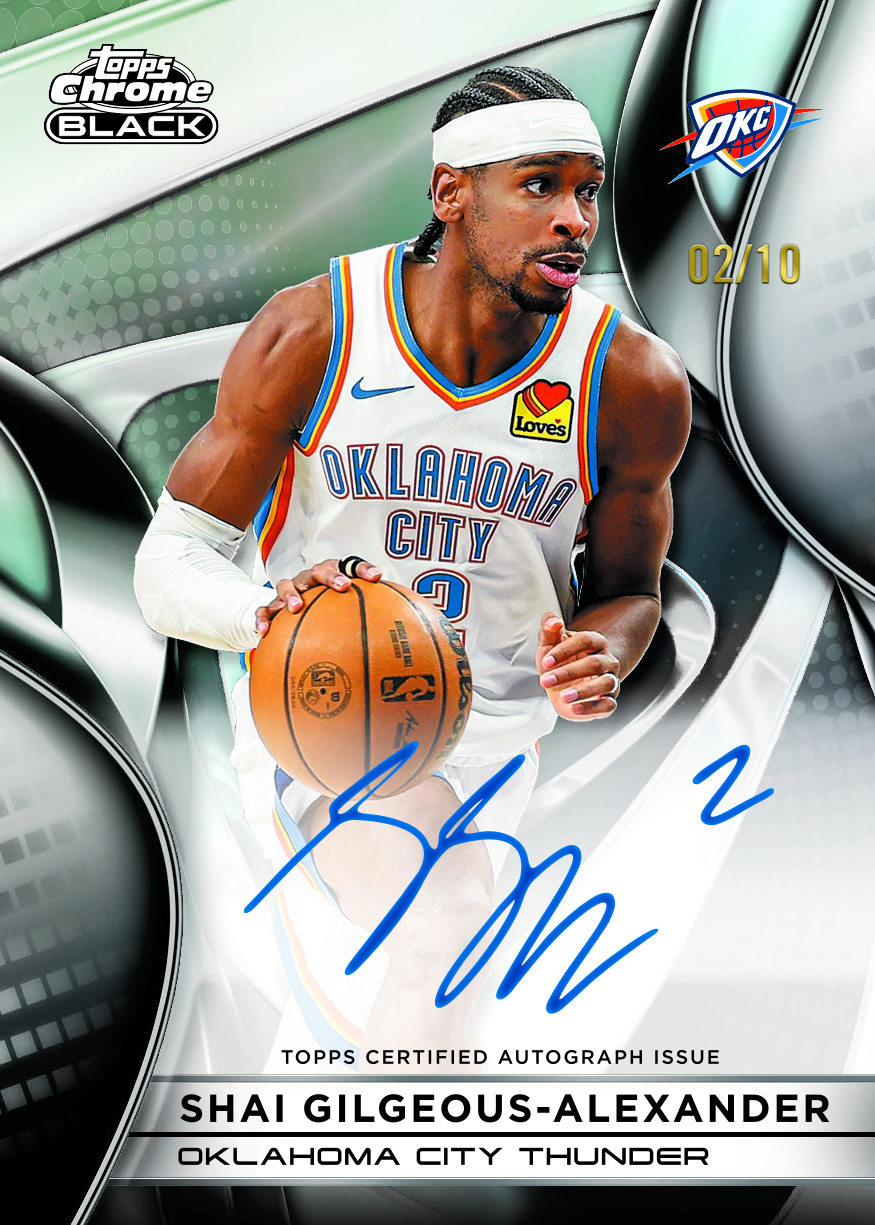 2025-26 Topps Chrome Black Basketball card 13
