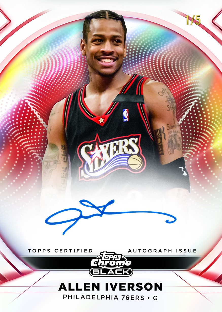 2025-26 Topps Chrome Black Basketball card 5