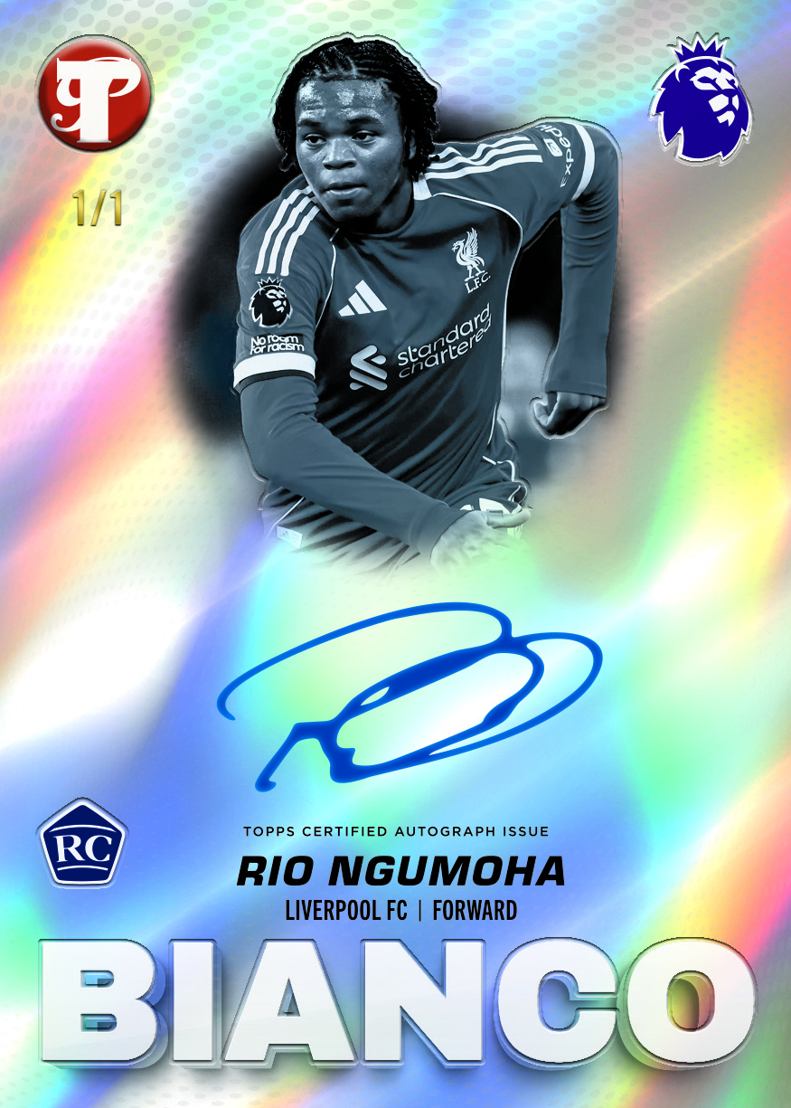 2025-26 Topps Pristine Premier League card 6