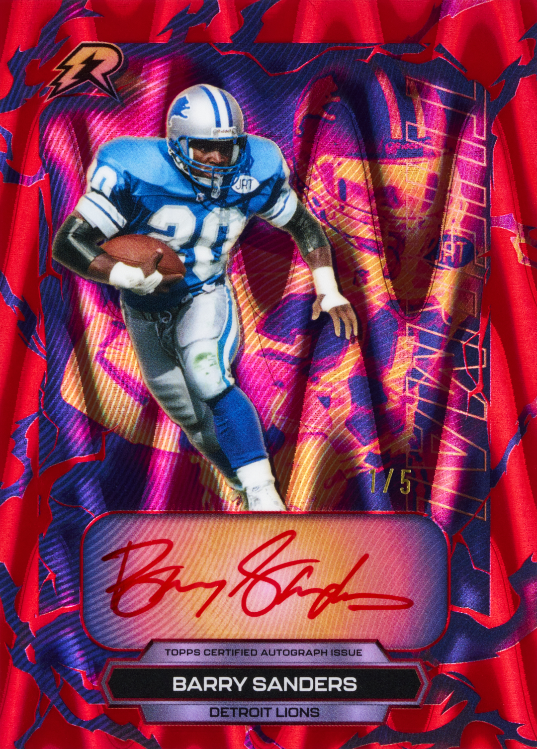 2025 Topps Resurgence Football card 1