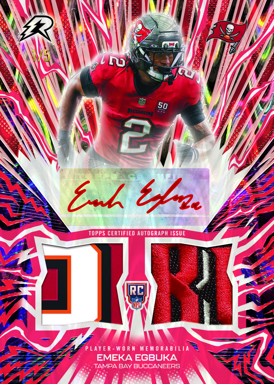 2025 Topps Resurgence Football card 2