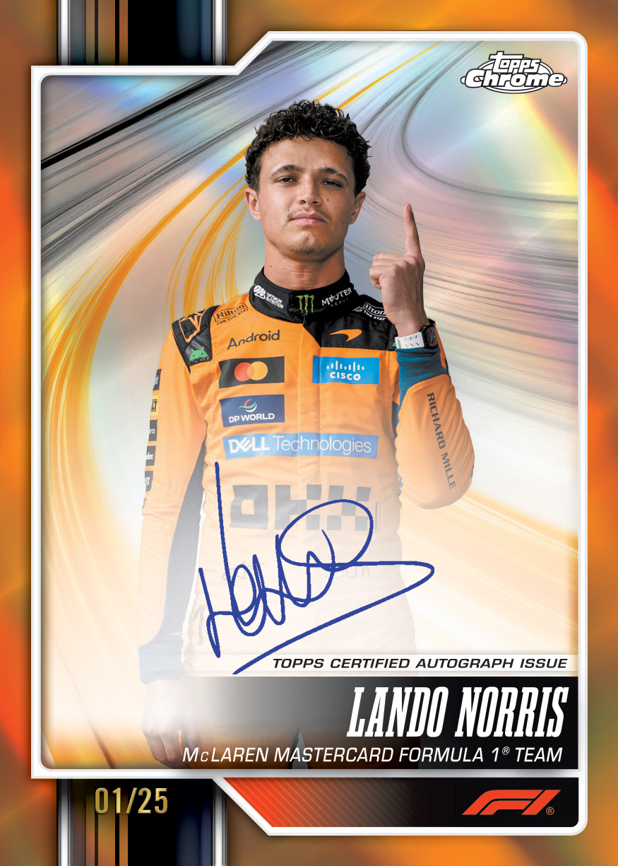 2026 Topps Chrome Formula 1 card 9