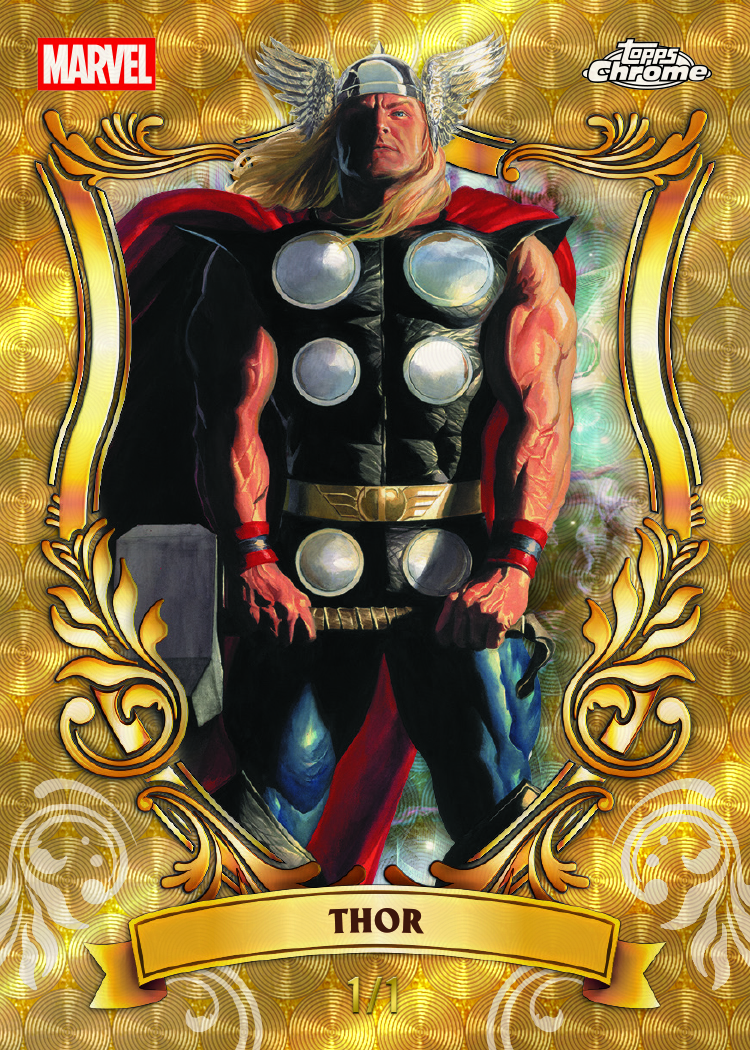 2026 Topps Chrome Marvel Comics card 3