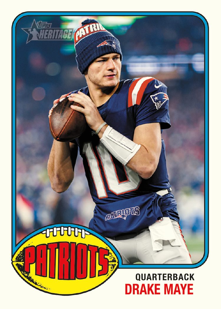 2026 Topps Heritage Football card 4