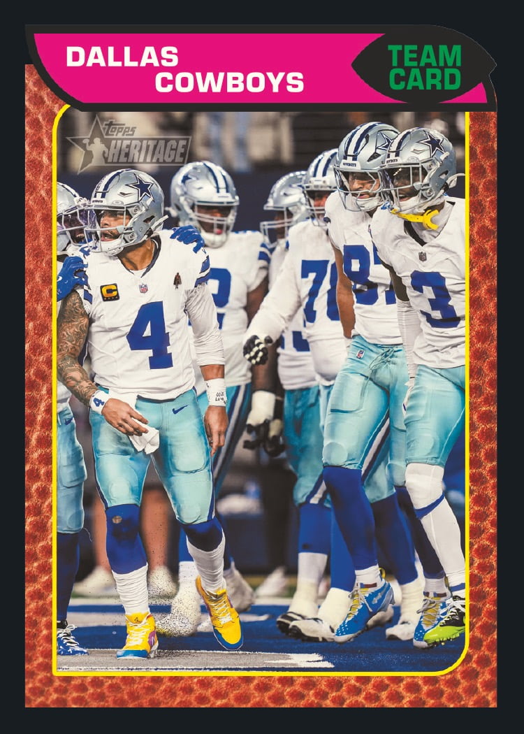 2026 Topps Heritage Football card 5