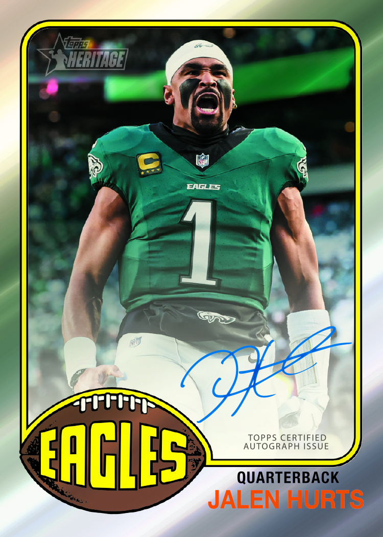 2026 Topps Heritage Football card 6
