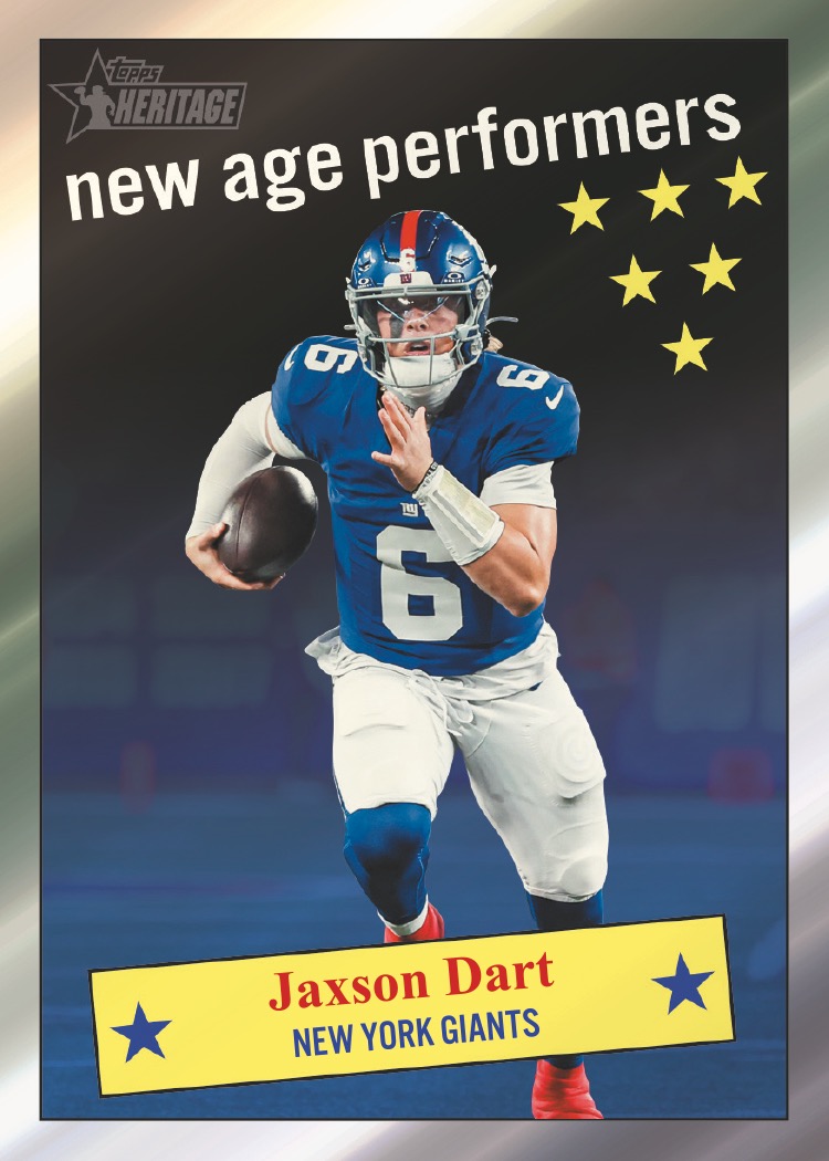 2026 Topps Heritage Football card 7
