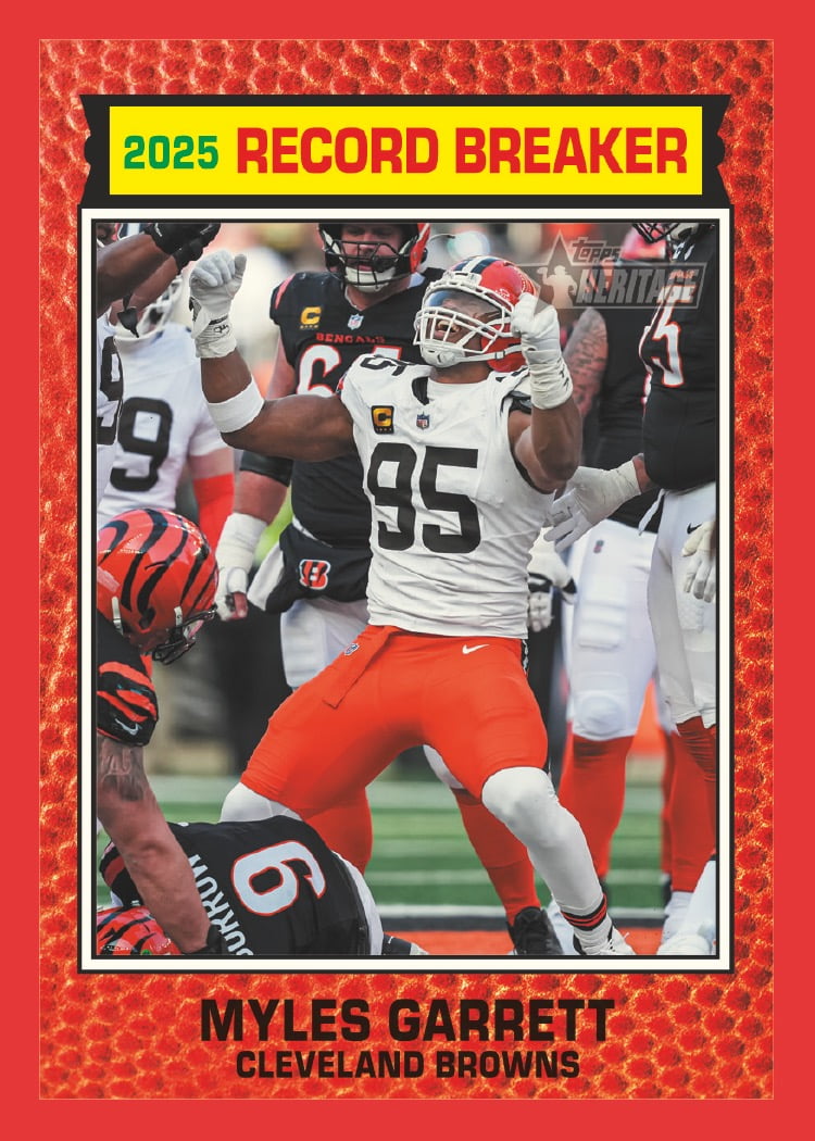 2026 Topps Heritage Football card 8