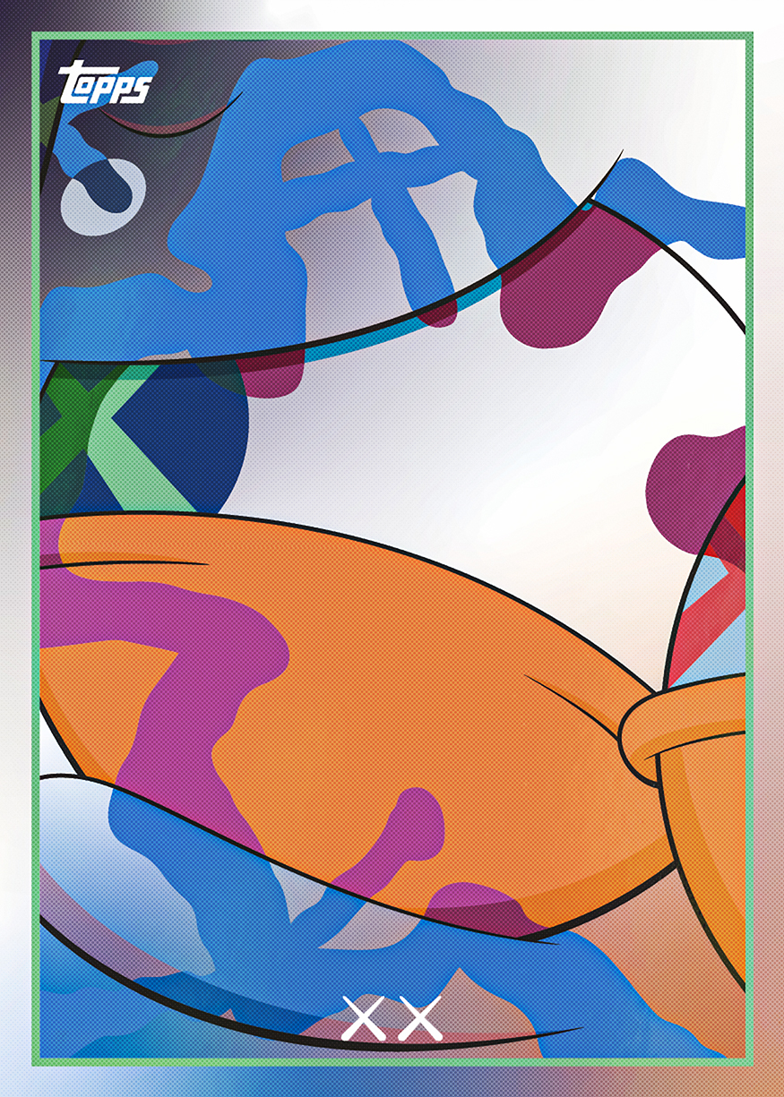 2026 Topps MLB x KAWS card 3