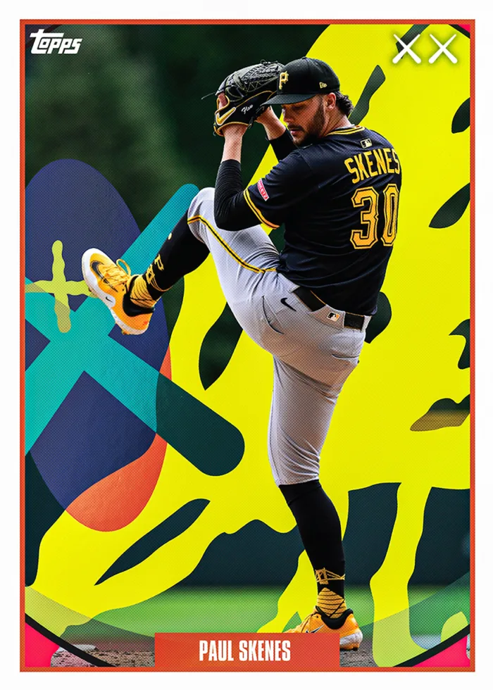 2026 Topps MLB x KAWS card 7