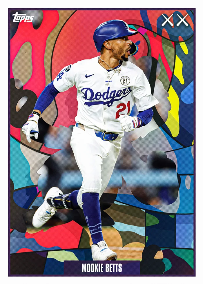 2026 Topps MLB x KAWS card 8