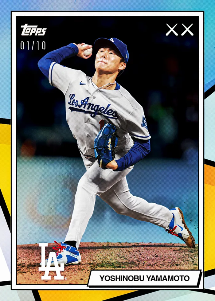 2026 Topps MLB x KAWS card 9