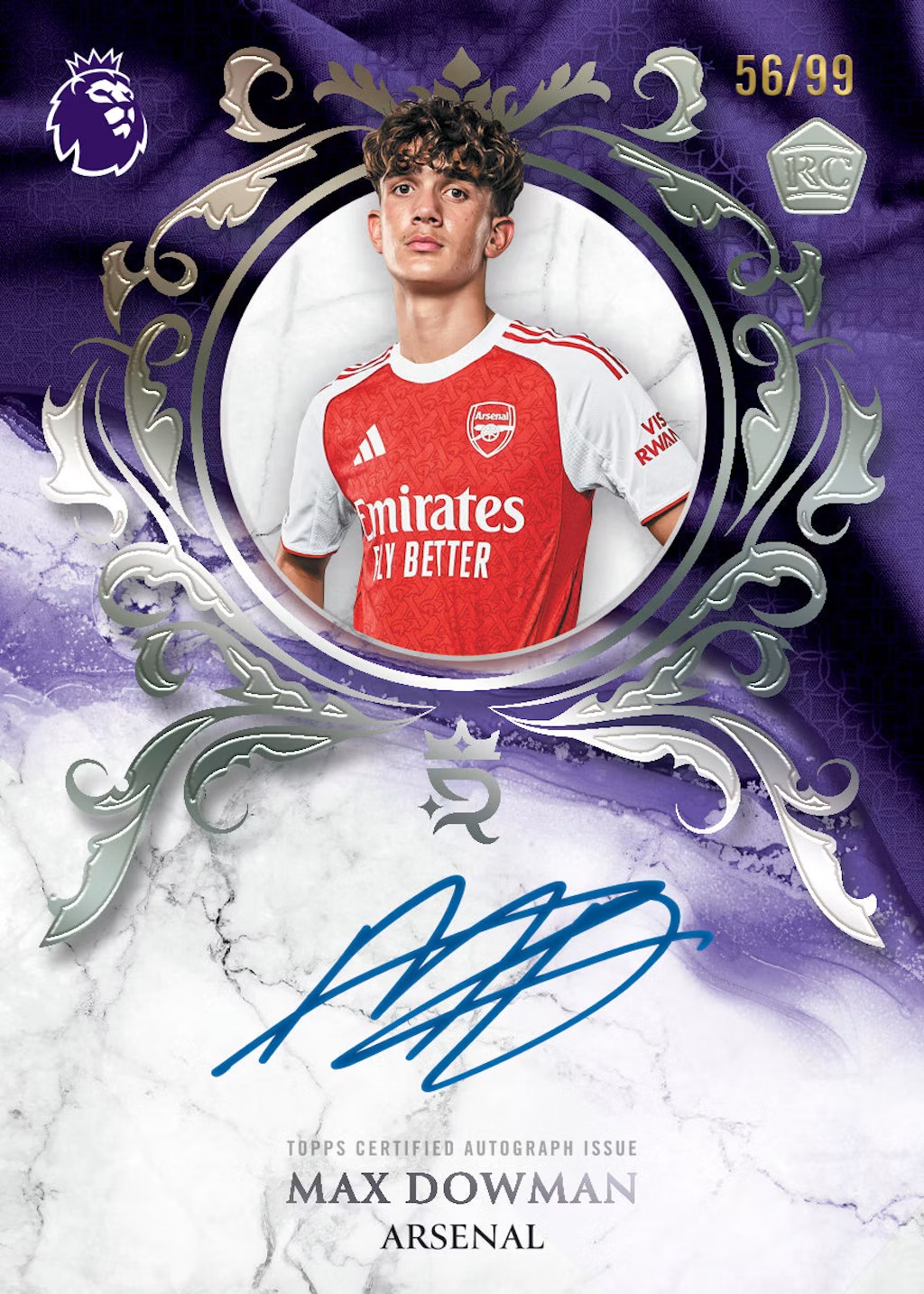 2026 Topps Royalty Premier League card 9