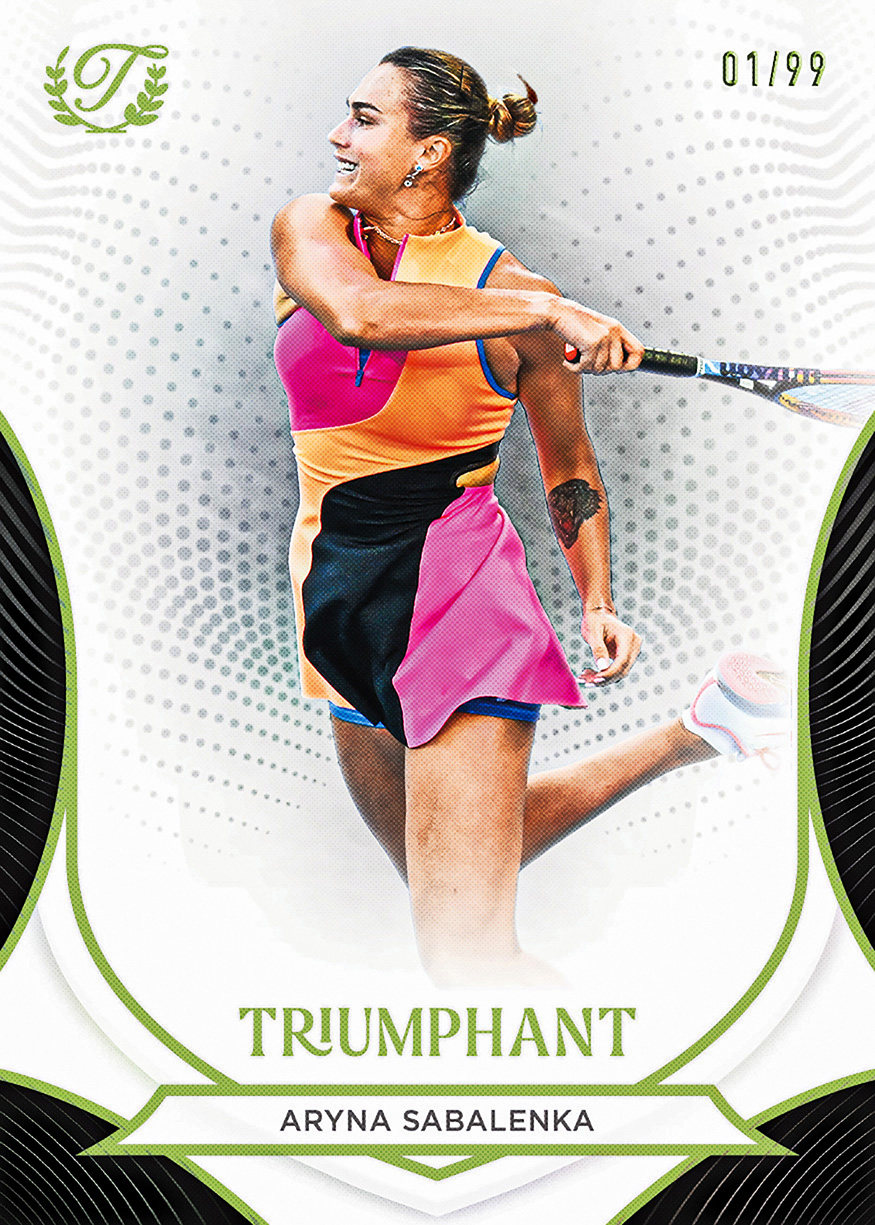 2026 Topps Triumphant Tennis card 5