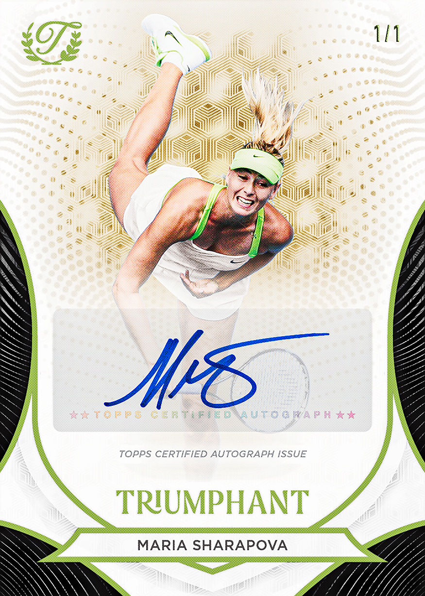 2026 Topps Triumphant Tennis card 7